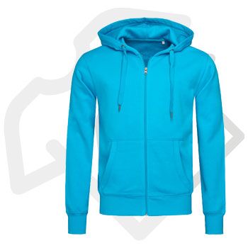 Bawełniana bluza na suwak